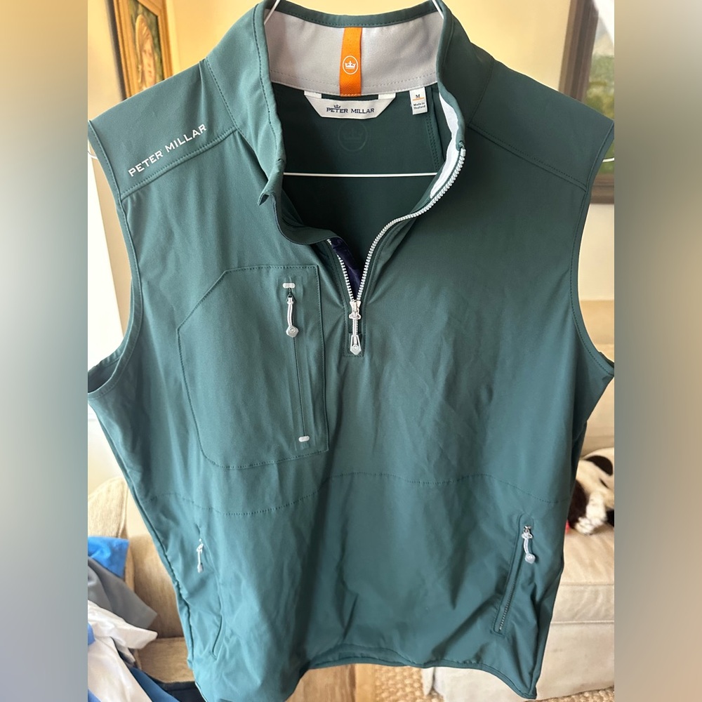 Peter Millar Golf Vest Flex Adapt Half Zip